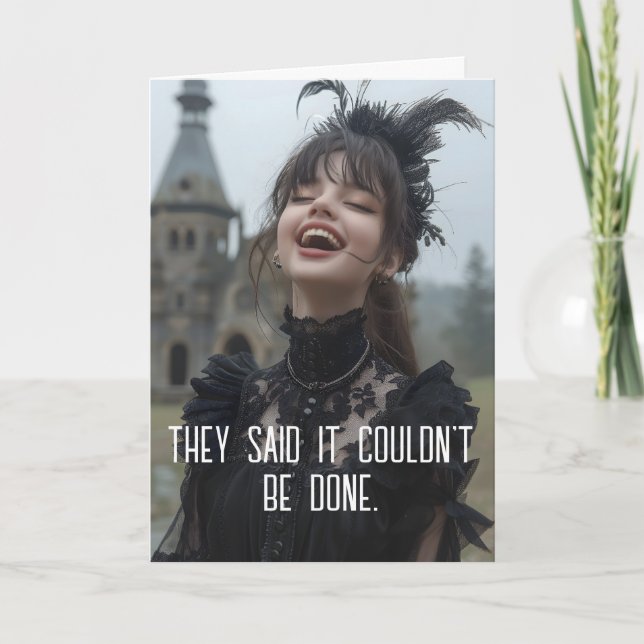 CARTÃO DE AGRADECIMENTO APENAS PLACA DE PARABÉNS RÁPIDOS (Frente)