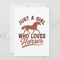 Apenas Uma Menina Que Ama Cavalos