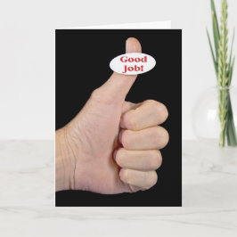 Cartão De Agradecimento Aperte o obrigado