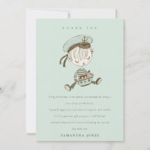 Aqua Boys Pequeno Marinheiro Náutico Aniversário d