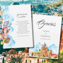 Aquarela Casamento Rústico San Miguel de Allende