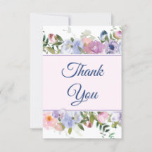 Aquarela de casamento roxa e azul