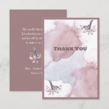 Aquarela em Burgundy Desbotado 