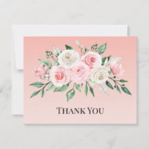Aquarela floral rosa