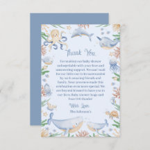 Aquarela Sob O Chá de fraldas Marítimo