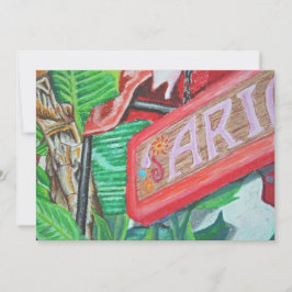 Cartão De Agradecimento Ariel Greeting Card