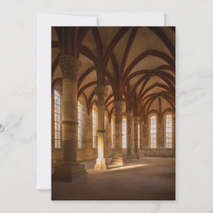 Cartão De Agradecimento Arquitetura da Claustro de Abby Alemanha