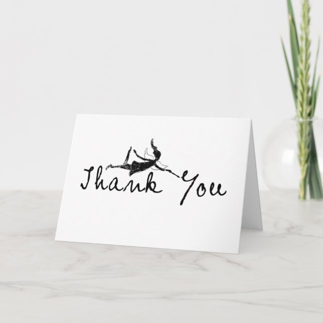 Cartão De Agradecimento Art Fairy: Obrigado (Frente)