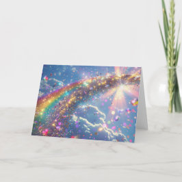 Cartão De Agradecimento Arte Digital Sparkles