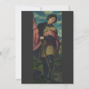 Cartão De Agradecimento Arte do Mártir Heróico São Alexandre de Roma