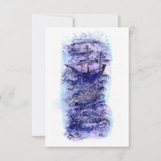 Cartão De Agradecimento Arte moderna