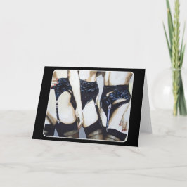 Cartão De Agradecimento 'As coisas acontecem quando a festa acaba"