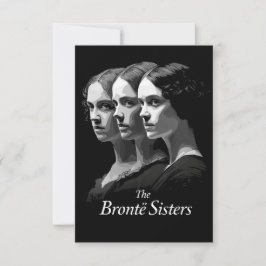 Cartão De Agradecimento As Irmãs Brontë