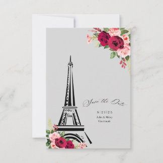 Cartão De Agradecimento As rosas de aquarela elegantes salvam o arquivo de