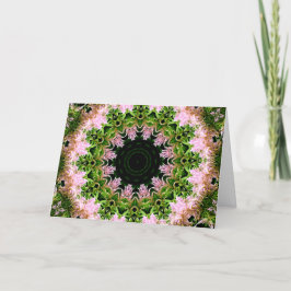 Cartão De Agradecimento Astilbe Wreath