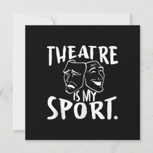 Cartão De Agradecimento Atriz É Meu Ator Esportivo Ator Musical Broadway