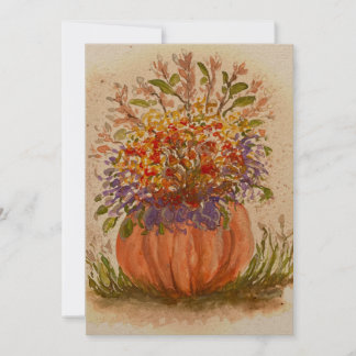 Cartão De Agradecimento Autumn Vibes