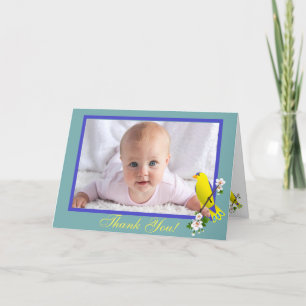 Cartão De Agradecimento Aves