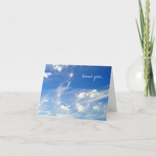 Cartão De Agradecimento Aviso de foto 'Atmosphere 2'