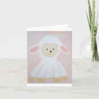 Cartão De Agradecimento Baby Notecard or Thank You Note