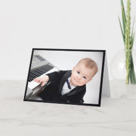 Cartão De Agradecimento Baby Prodigy Card