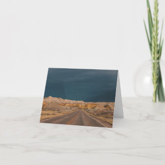 Cartão de Agradecimento Badlands