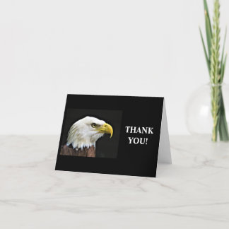 Cartão De Agradecimento Bald Eagle Thank You Card