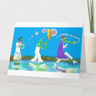 Cartão De Agradecimento Banda Elfin