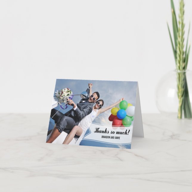 Cartão de Agradecimento Bandeira Doce (Frente)