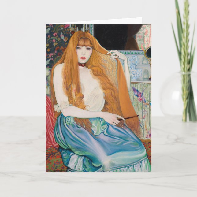 Cartão De Agradecimento Banheira de Louis Anquetin (Frente)