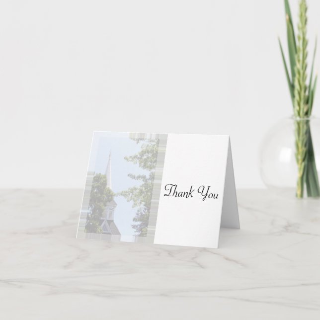 Cartão De Agradecimento Baptism-communion-Confirmation Thank You card (Frente)