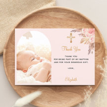 Baptism pampas - foto de arca de grama - blush, ga