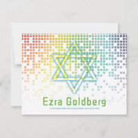 Bar De Jogo De Vídeo Do Rainbow Mitzvah Obrigado