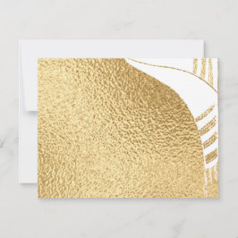 Cartão De Agradecimento Bar ou Bat Mitzvah Obrigado Elegante Dourada Talli