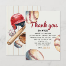 Baseball Rookie Boy Birthday