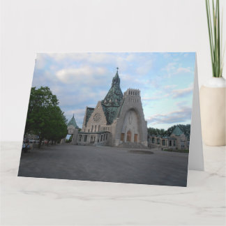 Cartão De Agradecimento Basílica de Notre-Dame-du-Cap