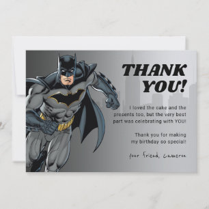 Cartão De Agradecimento Batman   Quadro Negro Feliz Aniversário