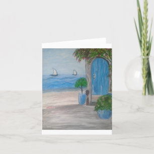 Cartão De Agradecimento Beach Bungalow