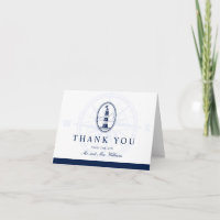 Beach Lighthouse Nautical Style Thank You