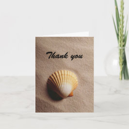 Cartão De Agradecimento Beach Serenity Thank You Note Card