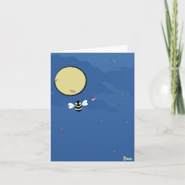 Cartão De Agradecimento Bee. Card