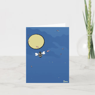 Cartão De Agradecimento Bee. Card