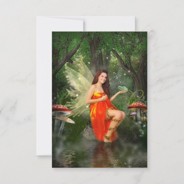 Cartão De Agradecimento Beija-o (Frente)