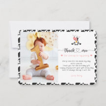 Bela Vaca Sagrada Menina Rosa Engraçada Primeiro A