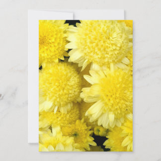 Cartão De Agradecimento Beleza das Flores de Dália Amarela