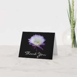 Cartão De Agradecimento Belle of the ball night bloomer thank you