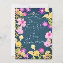 Cartão De Agradecimento Belo Dia Azul