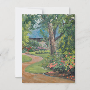 Cartão De Agradecimento Belo Jardim Botânico Missouri St Louis Botanica