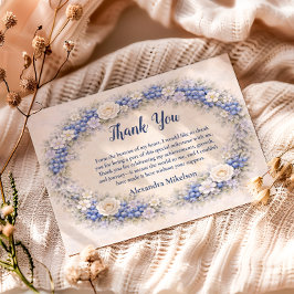 Cartão De Agradecimento Berry First Storybook Garden 1st Birthday