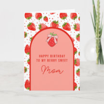 Berry Sweet Birthday Card
